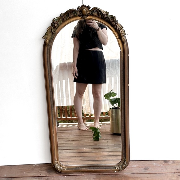 Vintage Dresses & Skirts - Vintage 90's Esprit Des Corp Mini Black Skirt - size 11/12